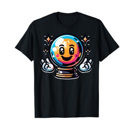 Cartoon Crystal Ball Character For Kids T-Shirt