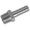 Hose Tail Male Thread 1/4" to 8mm (5/16") Compressor Coupling