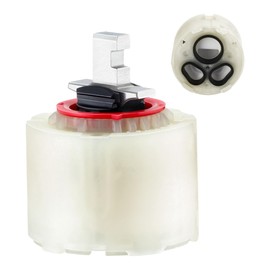 Enhon Replacement for 023529-0070A Cartridge, Compatible with American Standard Single Handle Kitchen Bathroom Tub/Shower, 47 MM, Volume and Temperature Control Pressure Balance Valve Cartridge