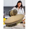 MAAJ Vegetable Brush and Mushroom Brush Set for Carrots, Vegetables,