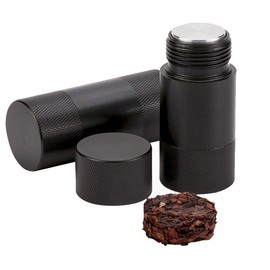 Spespo Aluminium Pollen Press Herb Mill Compressor 6.1 x 2 cm Lipstick Design (Black)