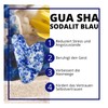Sun & Sia - Natural Stone Gua Sha - Blue