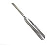 A2Z-VL003 Stainless Steel Micro Lab Scoop Half Rounded Spoon Spatula