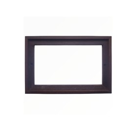 Hand Painted Italian Ceramic House Numbers - Simple Green Design - Tile Size: 11cm x 7cm - Brown