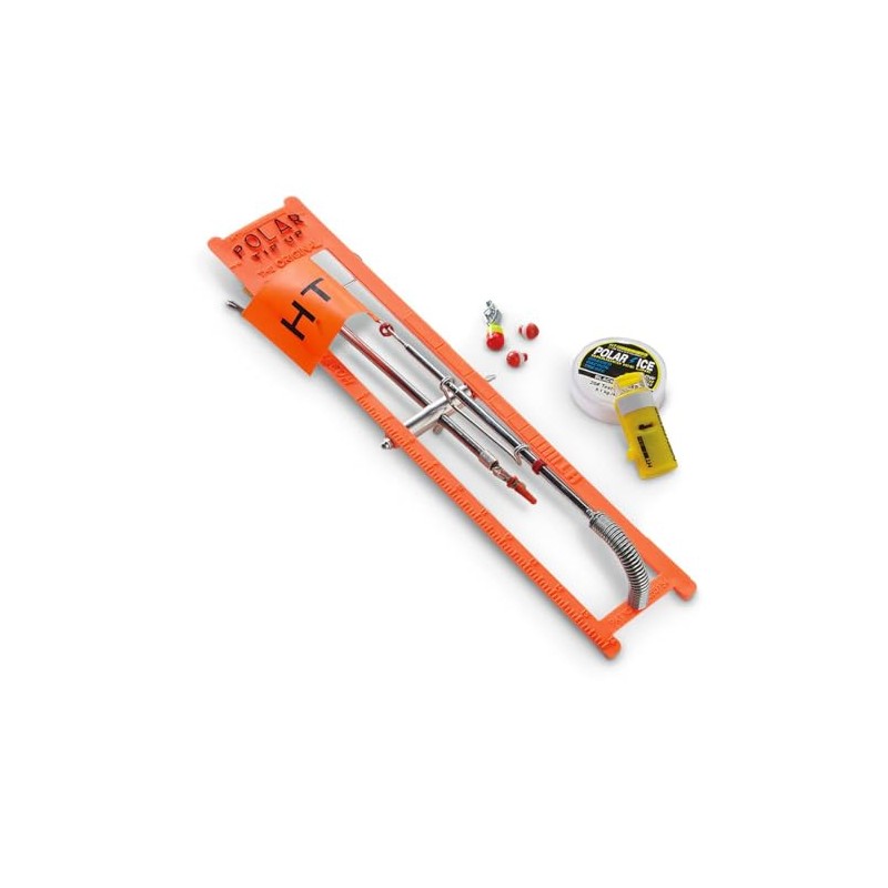 HT Enterprise PTU-20L Polar Tip Up Kit 200' Spool Orange