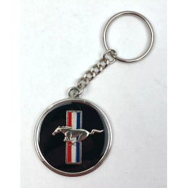 Ford Mustang Hangtag Fob Key Chain 50 Years