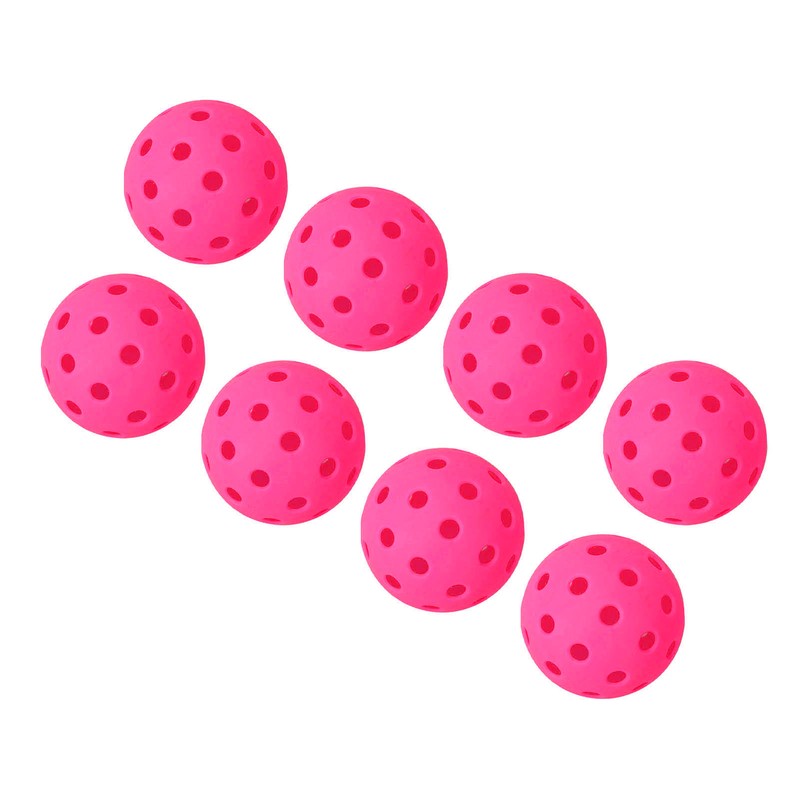 12PCS 74mm 40 Holes Pickleballs PE Plastic High Elasticity Pickleball
