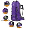 free knight 60L Waterproof Hiking Camping Backpack with Rain Cover,