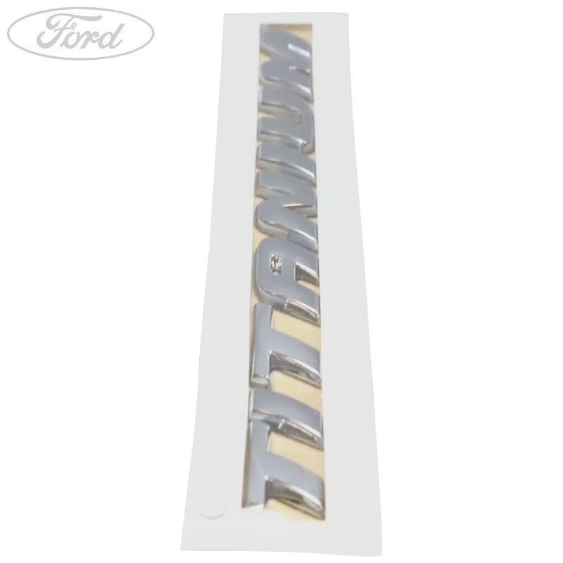 Ford Genuine Galaxy Rear Boot Name Plate TITANIUM Badge Emblem