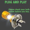 YONQIFON Fog Bulbs for Can-Am Outlander 570 bulb 2018-2022 35W,Both