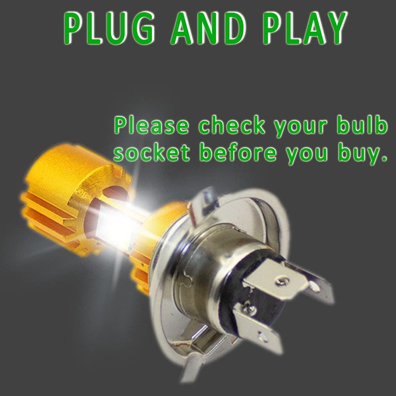YONQIFON Fog Bulbs for Can-Am Outlander 570 bulb 2018-2022 35W,Both
