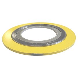 Sterling Seal and Supply , Inc. API 601 9000IR4304GR300 Spiral Wound Gasket with 304SS Inner Ring, 4" Pipe Size x 300# Class Flange x 304SS/Flexible Graphite