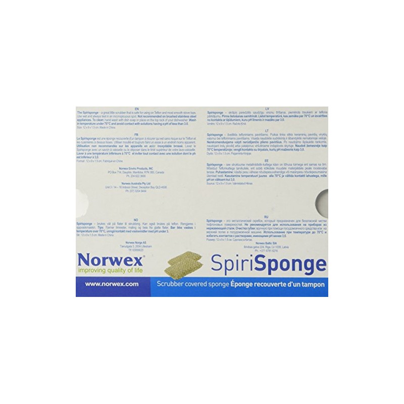 Norwex Spirisponge Scrubber Sponge (2 per pack)