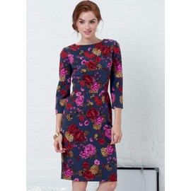 McCall Pattern McCall's Learn Women's Dress, Sizes 18W-24W Sewing Pattern, Plain