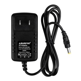 ABLEGRID AC Adapter for Whistler WS1010 Analog Handheld Radio Scanner Power Supply Cord
