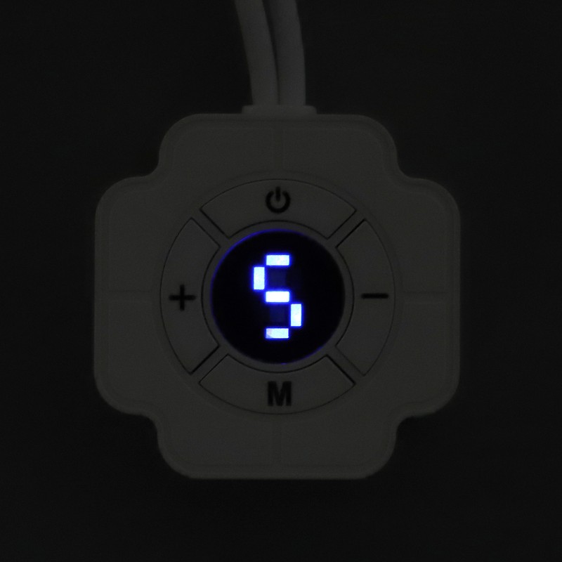 Mini Pendant Shape Neck Massager Electric Pulse Hot Compress Intelligent