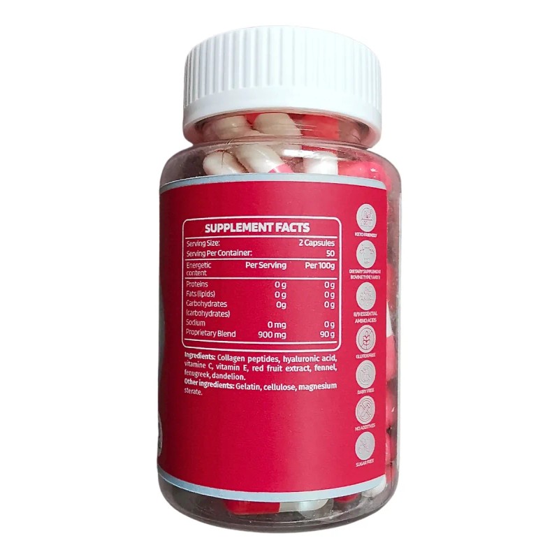 Kit Glteo Peptonas De Colgeno 100 Cpsulas 2 Frascos Mtp