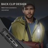Ciwuzxs EDC Tactical Flashlight DT007, Compact 7 Mode Pocket LED