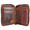 Fregery ® Leather Wallet for Men with RFID Protection with