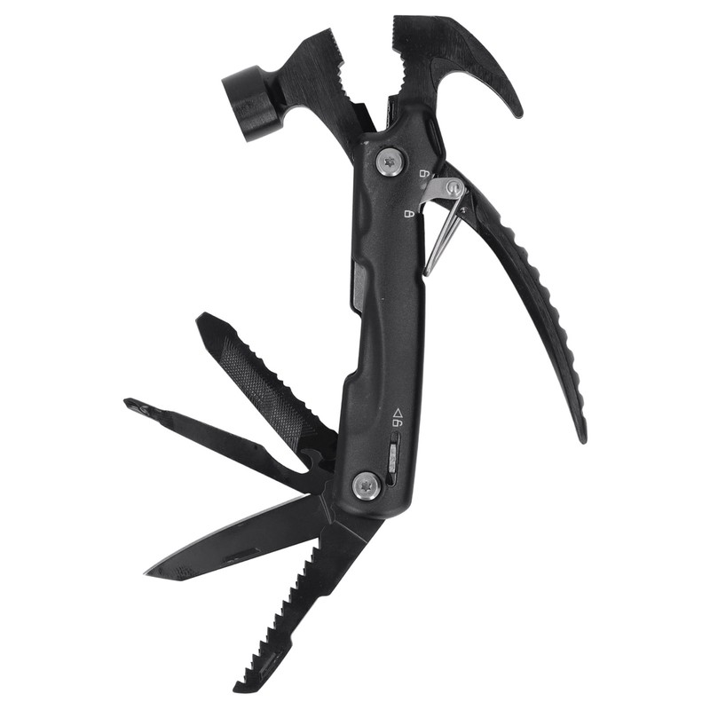 Hammer Multitool 9 in 1 Portable Mini Stainless Steel Survival