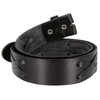 TB105 Western X-Laced Genuine Full Grain Leather Belt Strap with