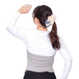 BODYRAISER Arm Cover, Cooling Sensation, UV Protection, Cool, [Bolero Type, Cool Touch Sensation, Women's, White] Long Length, Sunburn Protection, UV Protection, Sweat Absorbent, Quick Drying, Men's,