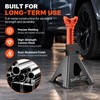 Heavy Duty Jack Stands for Vehicle Lifting – Locking Steel