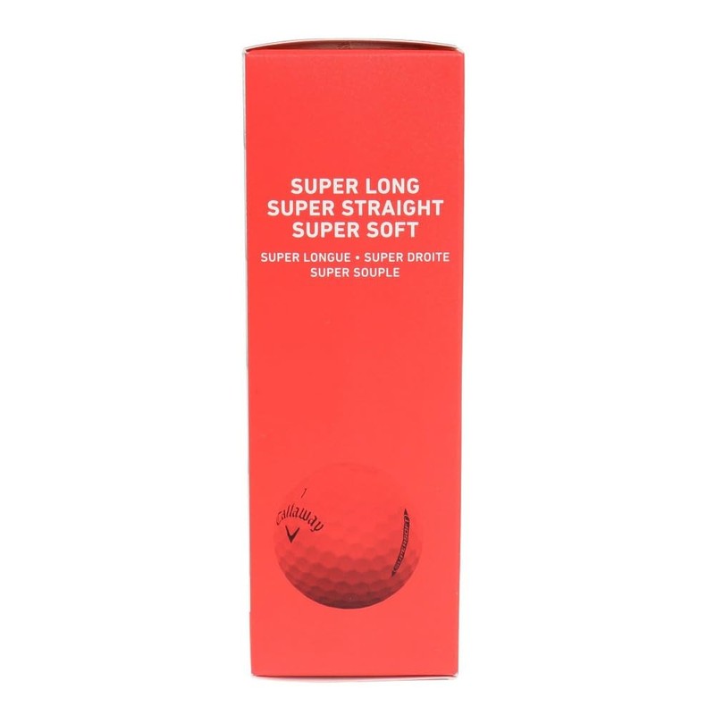 Callaway Golf Balls SUPERSOFT RED 25 3B SLEEVES (3 PACK)