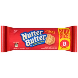 Nutter Butter Sandwich Cookie King Size, 3.5 oz
