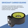 Heavy Duty Aluminum Poly Drive Shaft Carrier Bearing Replacement for