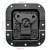Semetall 2 Pack 4.4x4.1 Inch Heavy Duty Metal Spring Loaded