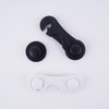 Childproof Drawer & Cabinet Locks Black (for cabinets) 6ea