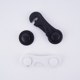 Childproof Drawer & Cabinet Locks Black (for cabinets) 6ea