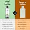 Real Skin Care- Loción corporal orgánica | Reafirma e hidrata