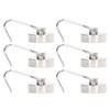 6Pcs Swing Magnetic Hook Set No Drilling Need Decorative Beautiful