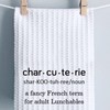 Charcuterie Kitchen Towel Charcuterie Definition Kitchen Towel Charcuterie Board Gift