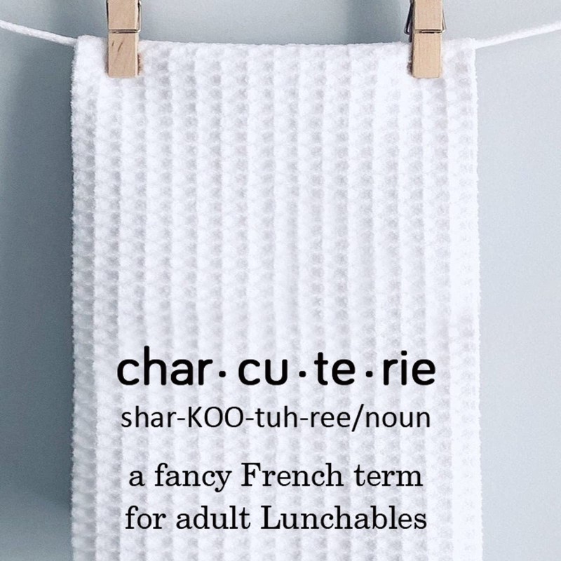 Charcuterie Kitchen Towel Charcuterie Definition Kitchen Towel Charcuterie Board Gift