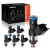 A-Premium 6Pcs Fuel Injectors Compatible with Ford Fusion, Taurus, Taurus