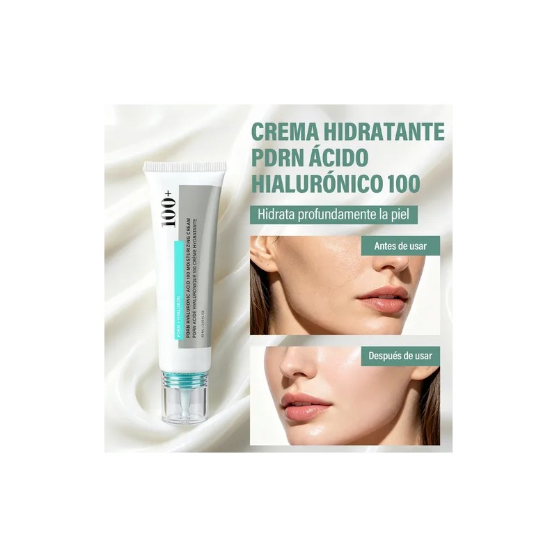 2pz 60ml Pdrn Crema Hidratante Facial Con Acido Hialurónico