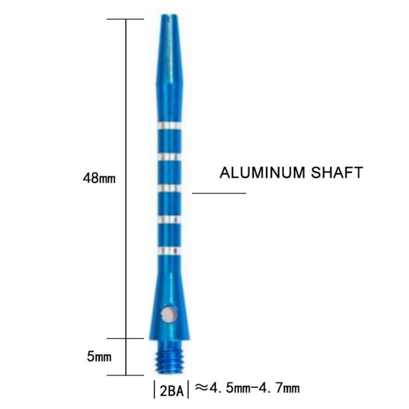 HRLORK 3 Packs Darts Shafts Darts Stems 45MM Aluminium Shafts