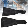 Pyhodi 1 Pair Sandblasting Gloves with Particle, 25.6in/65cm Wearproof Latex