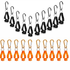 QuZCarious 20pcsglove clips for work glove holders Glove Holder Clip Work Safety Clip Glove Keeper, Glove Grabber Clips, Glove Belt Clip for Worker Construction