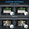 Backup Camera Rear View Reverse Camera Front/Side/Rear Camera with 360°