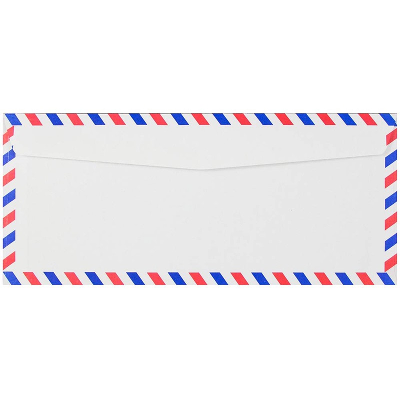 JAM PAPER #10 Airmail Envelopes - 4 1/8 x 9