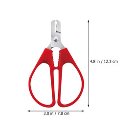 Kichvoe Nutcracker Nut Pistachio Sunflower See-ds Peeler Scissor Plier Stainless Steel Walnut Pine Sheller Opener Nut Kitchen Tools