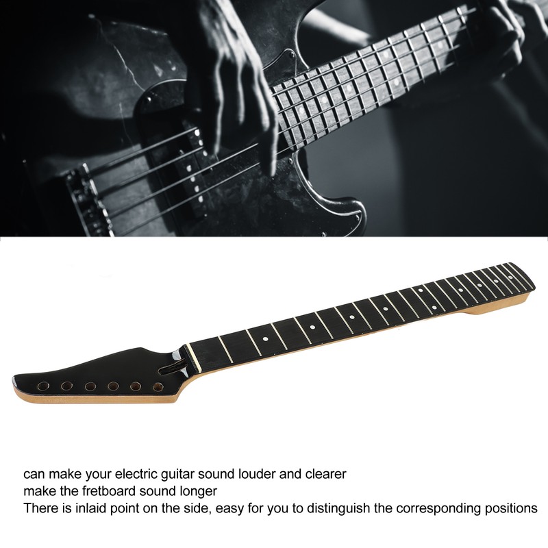 Electric Guitar Neck 22 Fret 10mm Tuner Hole Standard Professional