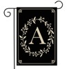 Briarwood Lane Classic Monogram Letter A Garden Flag Everyday 12.5"