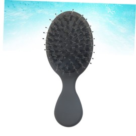 BIUDECO 1pc Detangler Brush Massage Hair Styling Comb Portable Hair Comb for Women Pig Bristle