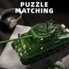 kowkis M4 Sherman Medium Tank Building Block, WW2 Military American
