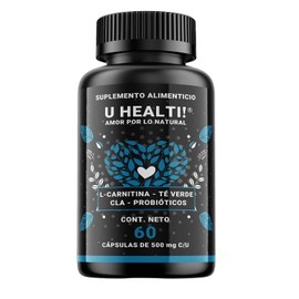 Carnitina Verde Cla Probi Ticos Healti Apoyo Metab Lico Digestivo Suplemento Natural Ingredientes Termog Nicos Psulas 500